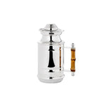 Garrafa Térmica Prata com Alça Bambu Shefield Plate 500ml