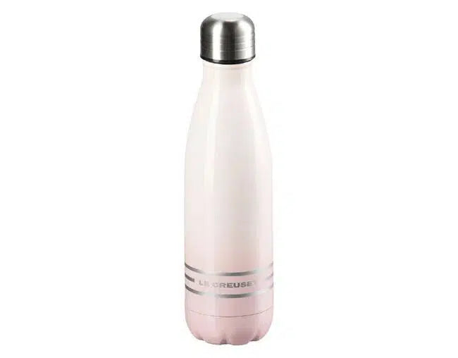 Garrafa de Hidratação Aço Inox Shell Pink 500ml Le Creuset