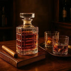Garrafa de Whisky Vidro Detalhado Transparente Vibrance 800ml