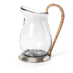 Jarra Vidro com Alça Rattan 6L