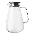 Jarra de Vidro com Tampa Aço Inox Borossilicato 1,5L Twinkle Fracalanza