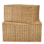 Jogo 2 Baús em Rattan Mart