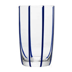 Jogo 2 Copos Altos Vidro Azura 450ml Azul Wolff