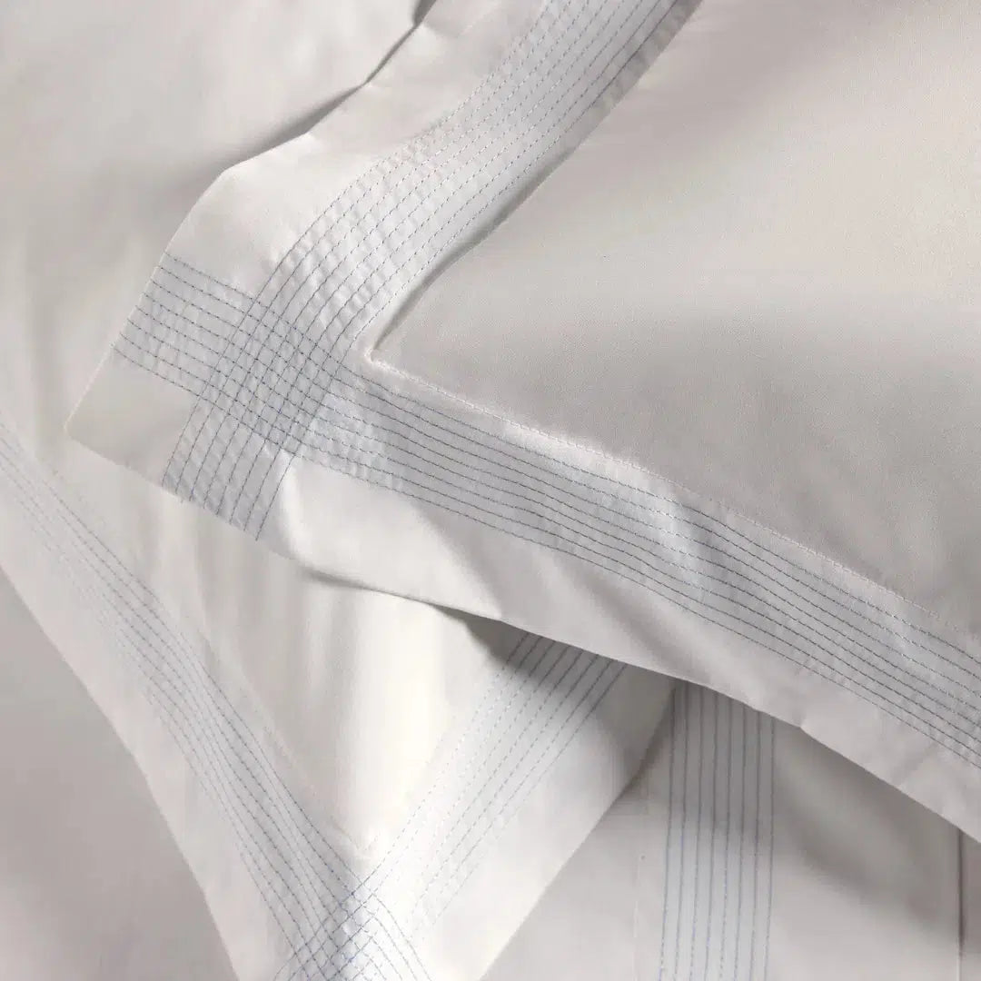 Jogo 2 Fronhas Bertoni 200 Fios Percal 100% Algodão Branco 50x70cm Trussardi
