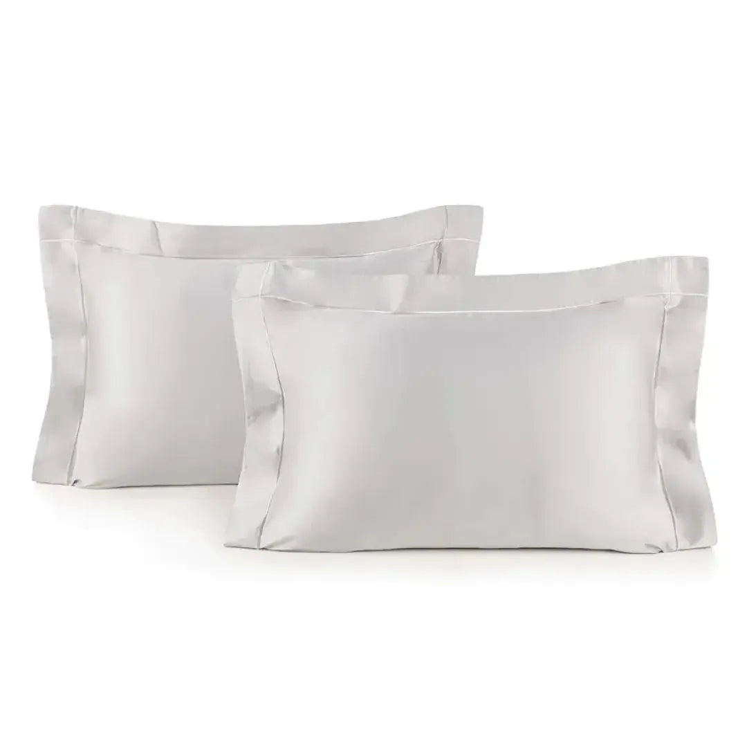 Jogo 2 Fronhas Girelli 300 Fios 100% Bambu Branco 50x70cm Trussardi