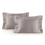 Jogo 2 Fronhas Girelli 300 Fios 100% Bambu Marmo 50x70cm Trussardi