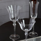 Jogo 2 Taças Champagne Vidro Lily 250ml Transparente Wolff
