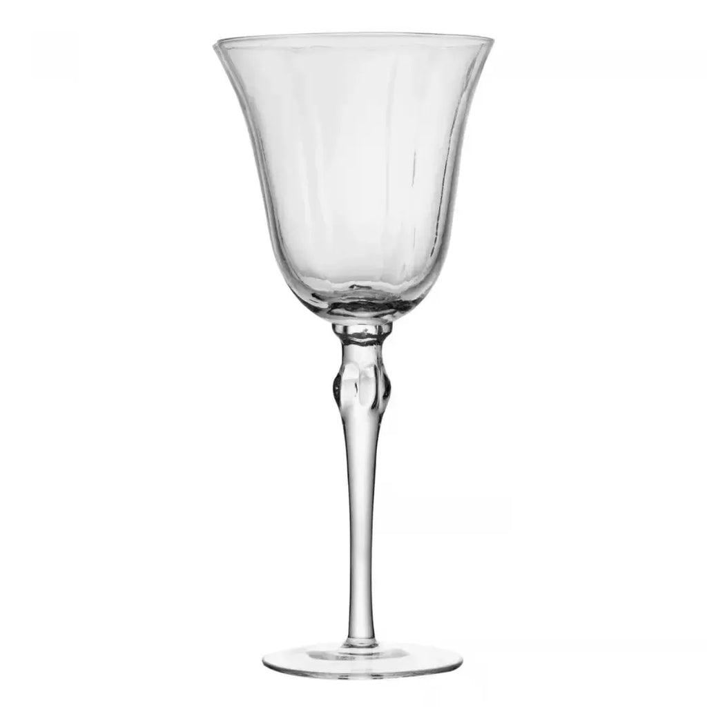 Jogo 2 Taças Champagne Vidro Lily 250ml Transparente Wolff