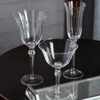 Jogo 2 Taças Champagne Vidro Lily 250ml Transparente Wolff