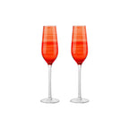 Jogo 2 Taças para Champagne em Vidro Joy 250ml Fracalanza