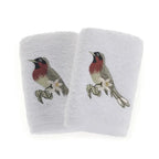Jogo 2 Toalhas Lavabo Arancia Branco Trussardi