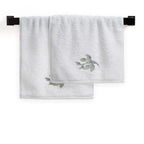 Jogo 2 Toalhas Lavabo Botticelli Branco Trussardi