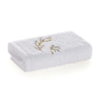 Jogo 2 Toalhas Lavabo Mimosa Branco Trussardi