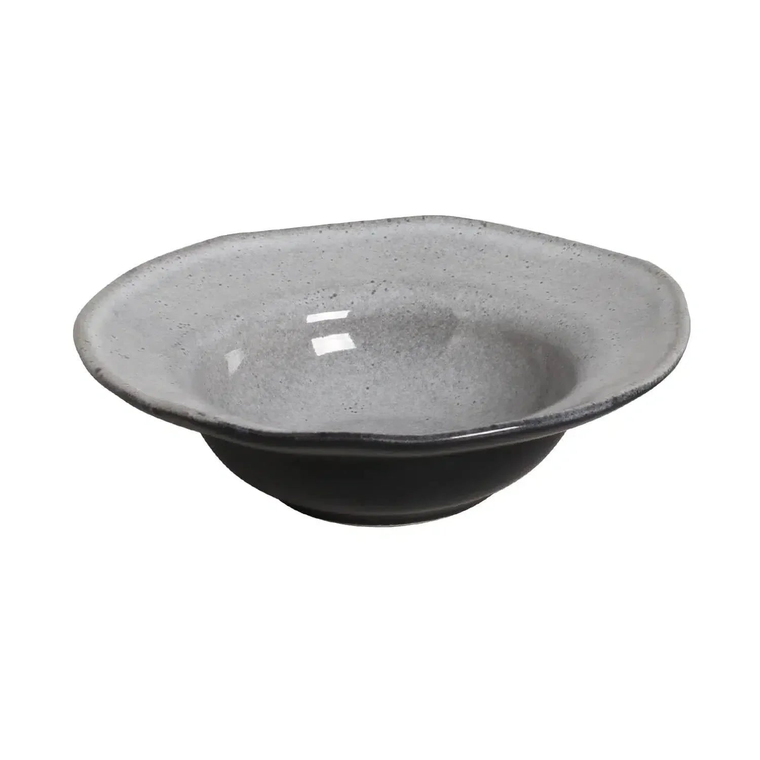 Jogo 4 Mini Pratos Chapéu Orgânico Concreto/Dust 250ml 19x5,5cm Porto Brasil