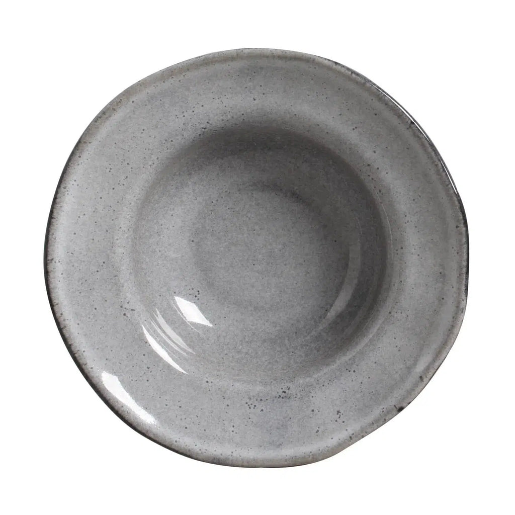 Jogo 4 Mini Pratos Chapéu Orgânico Concreto/Dust 250ml 19x5,5cm Porto Brasil