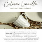 Jogo 6 Bowls Cerâmica Vanilla 300ml Alleanza