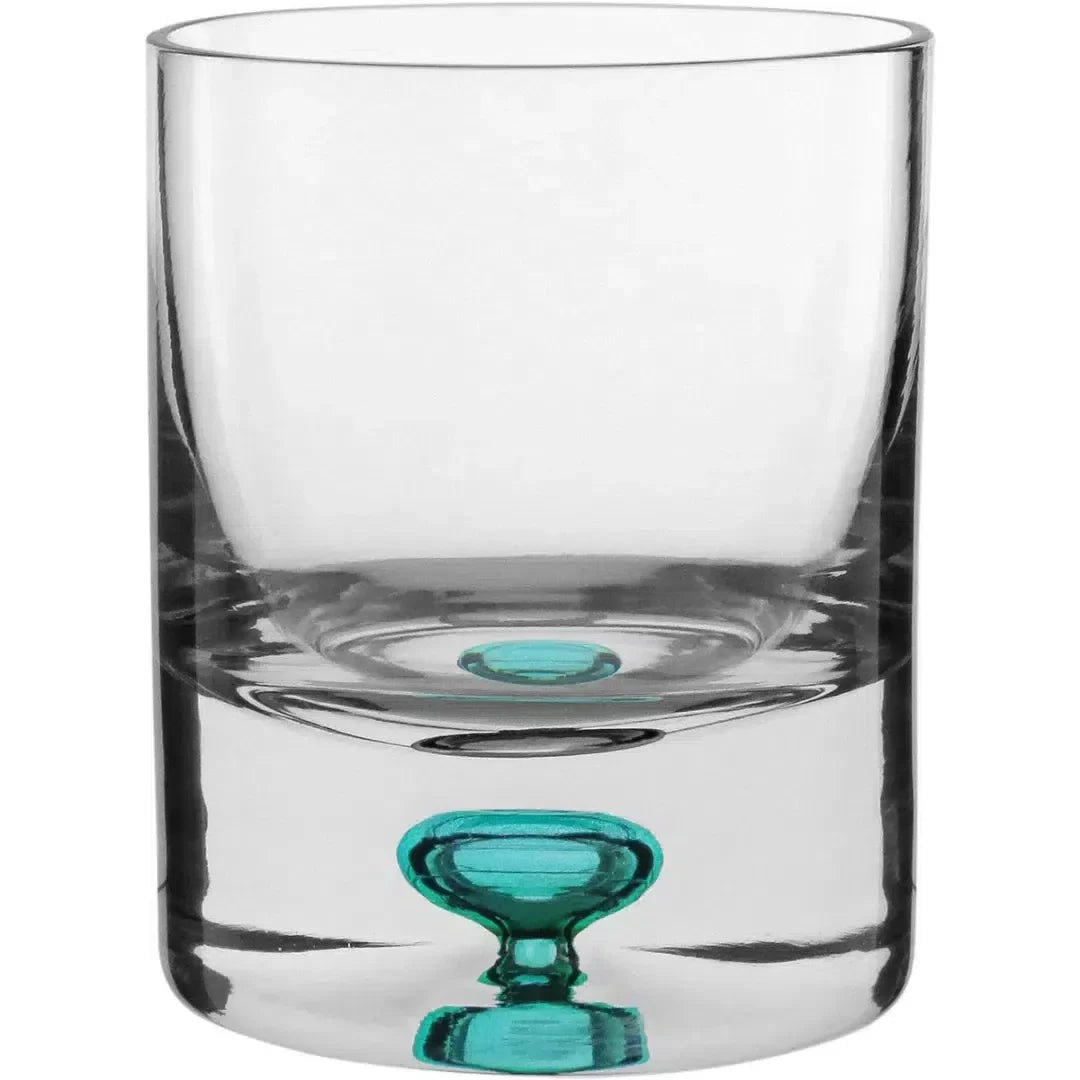 Jogo 6 Copos Baixos Eco Crystal 300ml Esfera Verde Home&Co