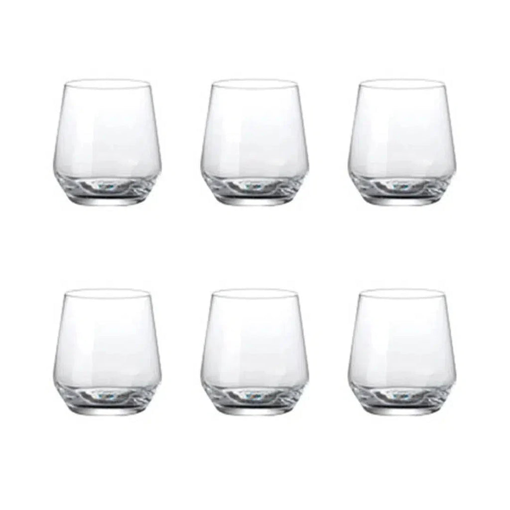 Jogo 6 Copos Baixos Vidro One Fracalanza 430ml