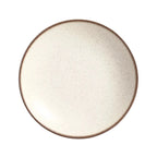 Jogo 6 Pratos Fundo Coup Cerâmica Vanilla 25cm Alleanza