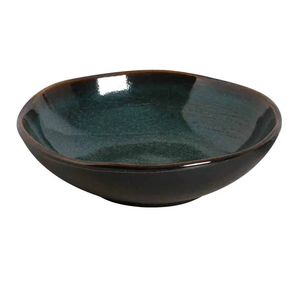 Jogo 6 Pratos Fundos Stoneware Bio Oceano 22,5cm 830ml Porto Brasil