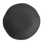 Jogo 6 Pratos Fundos Stoneware Orgânico Preto Matte 21cm 600ml Porto Brasil