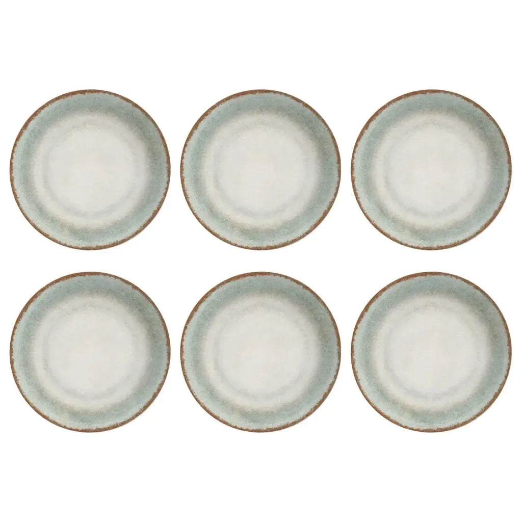 Jogo 6 Pratos Rasos Coup Cerâmica Durban 29cm Alleanza