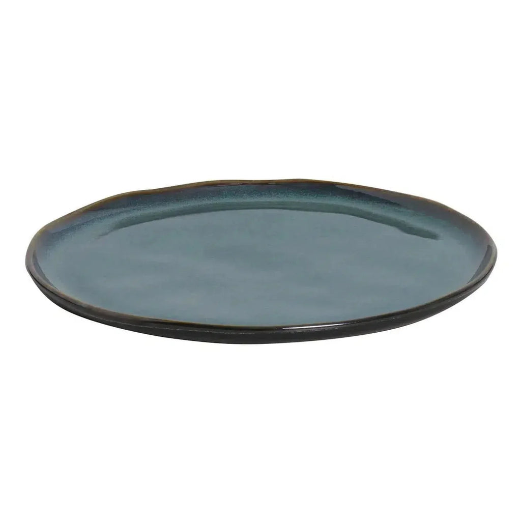 Jogo 6 Pratos Rasos Stoneware Bio Oceano 27,5cm Porto Brasil