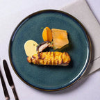 Jogo 6 Pratos Rasos Stoneware Bio Oceano 27,5cm Porto Brasil