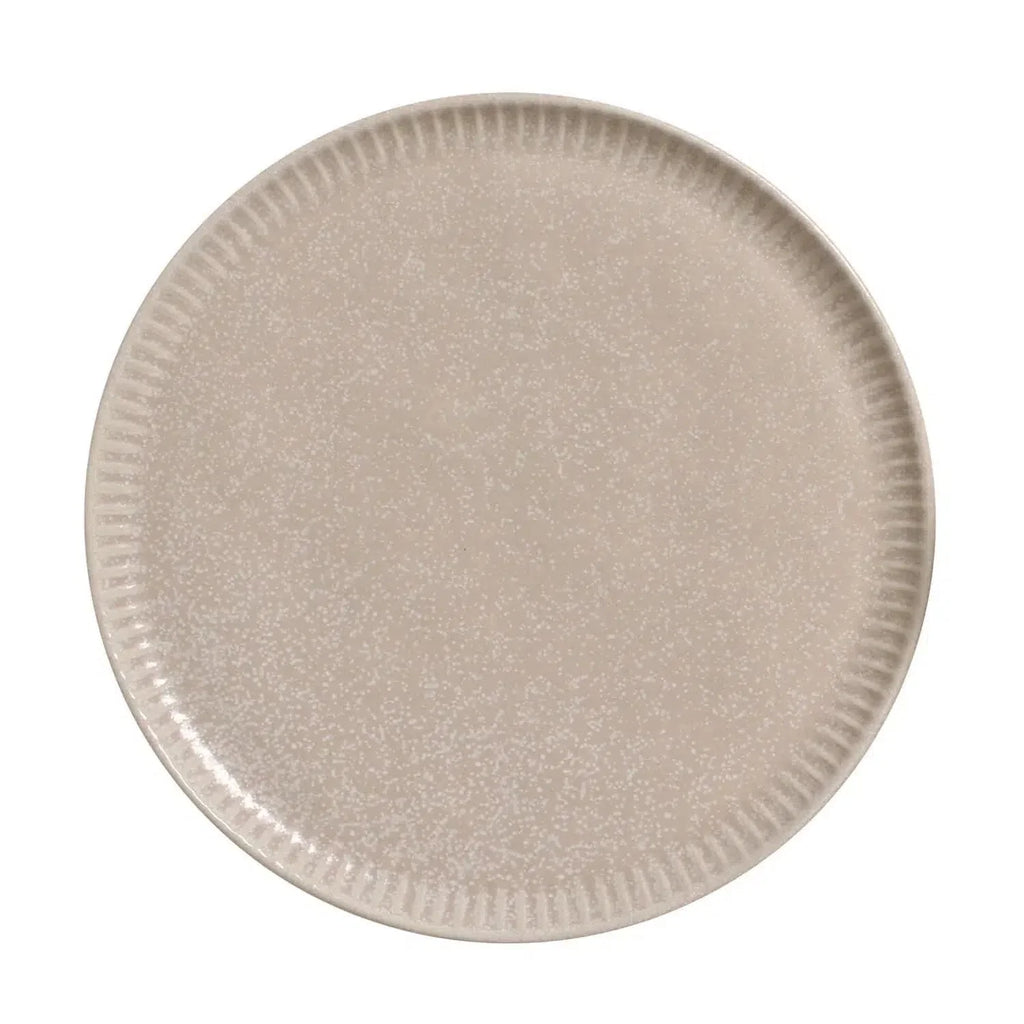 Jogo 6 Pratos Rasos Stoneware Linho 27,5cm Porto Brasil