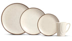 Jogo 6 Pratos Sobremesa Coup Cerâmica Vanilla 21cm Alleanza