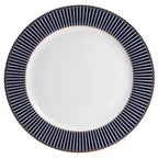Jogo 6 Pratos Sobremesa Porcelana Wolff Bone China Cobalto 22cm