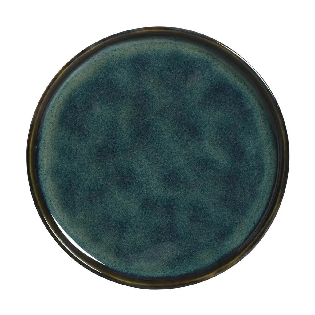 Jogo 6 Pratos de Sobremesa Bio Stoneware Oceano 21,5cm Porto Brasil