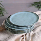 Jogo 6 Pratos de Sobremesa Stoneware Bio Breeze 21,5cm Porto Brasil