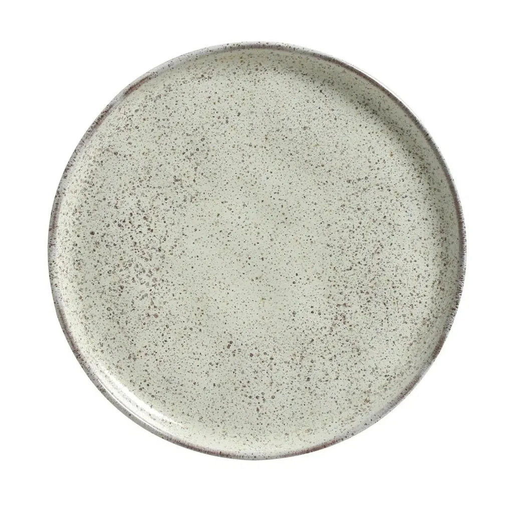 Jogo 6 Pratos de Sobremesa Stoneware Bio Pistache 21,5cm Porto Brasil