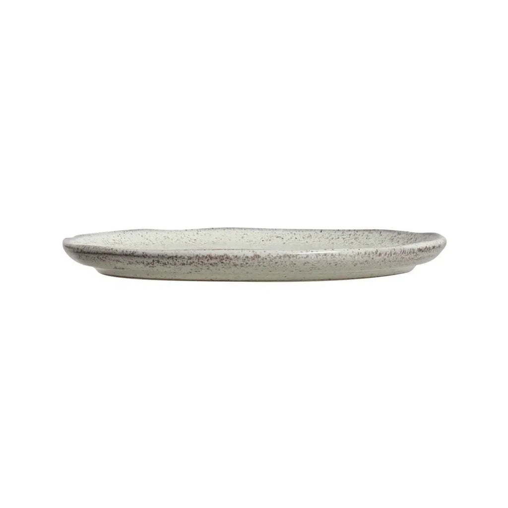 Jogo 6 Pratos de Sobremesa Stoneware Bio Pistache 21,5cm Porto Brasil
