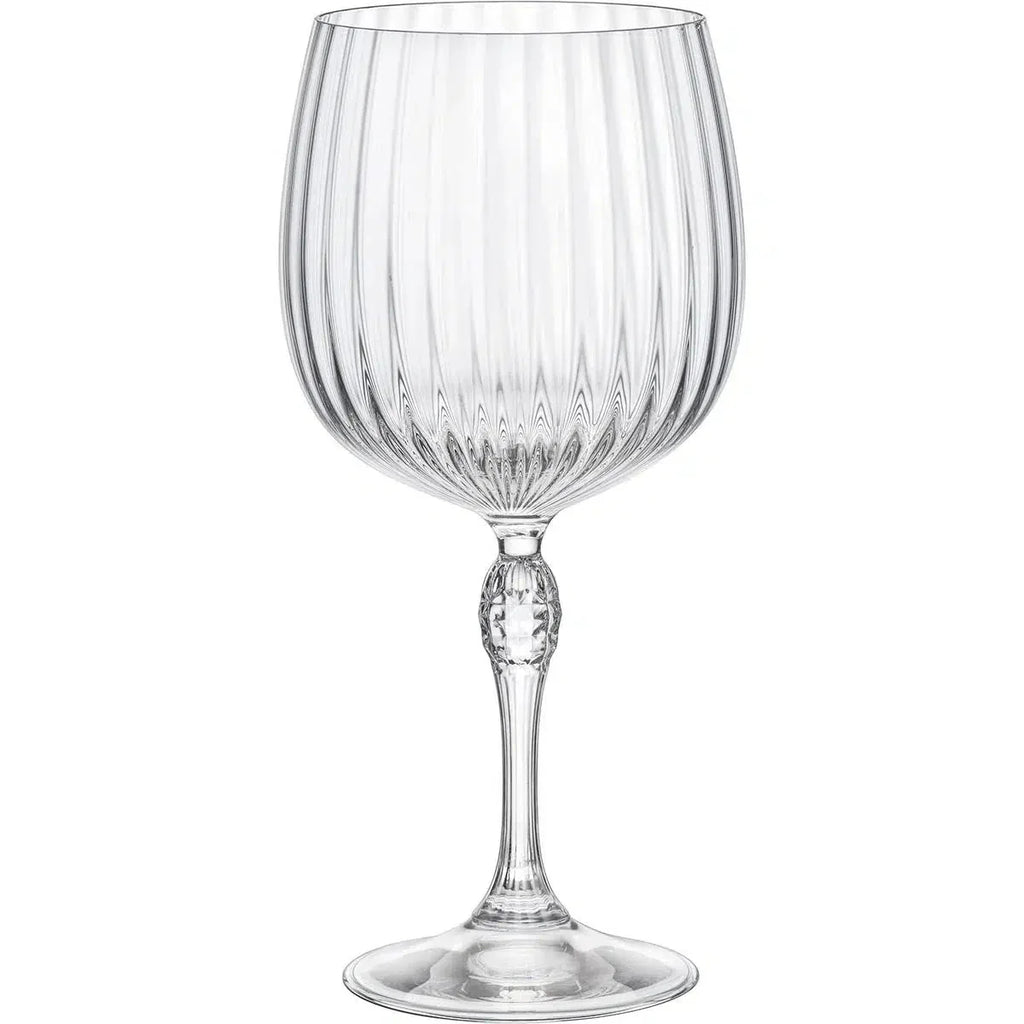 Jogo 6 Taças Cristal Linha America 20's p/ Gin Tônica 745ml