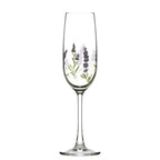 Jogo 6 Taças Flute Champagne em Cristal Ecológico Provence 210ml Lavande