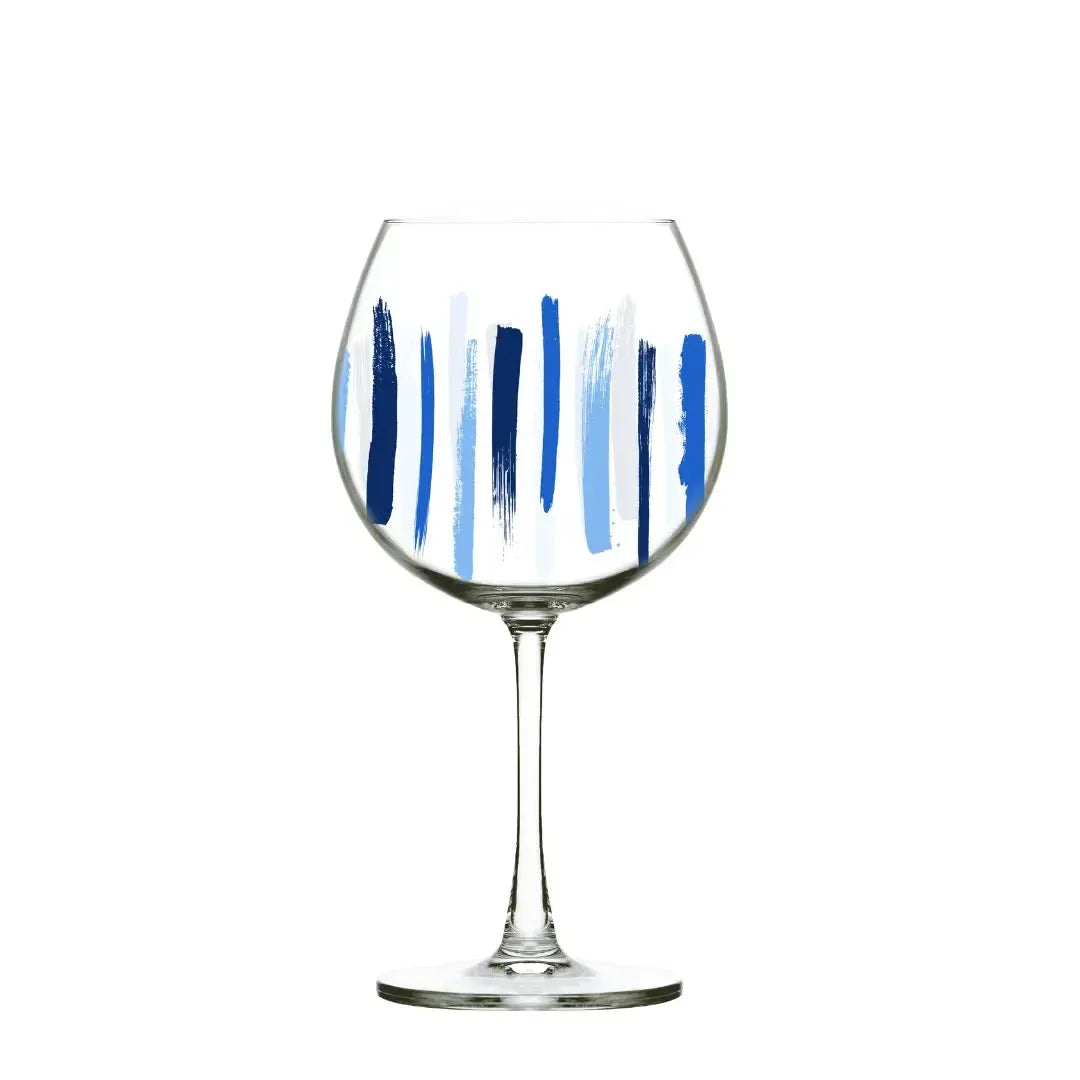 Jogo 6 Taças Gin Burgundy em Cristal Ecológico Piuma 650ml Colors