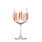 Jogo 6 Taças Gin Burgundy em Cristal Ecológico Piuma 650ml Colors