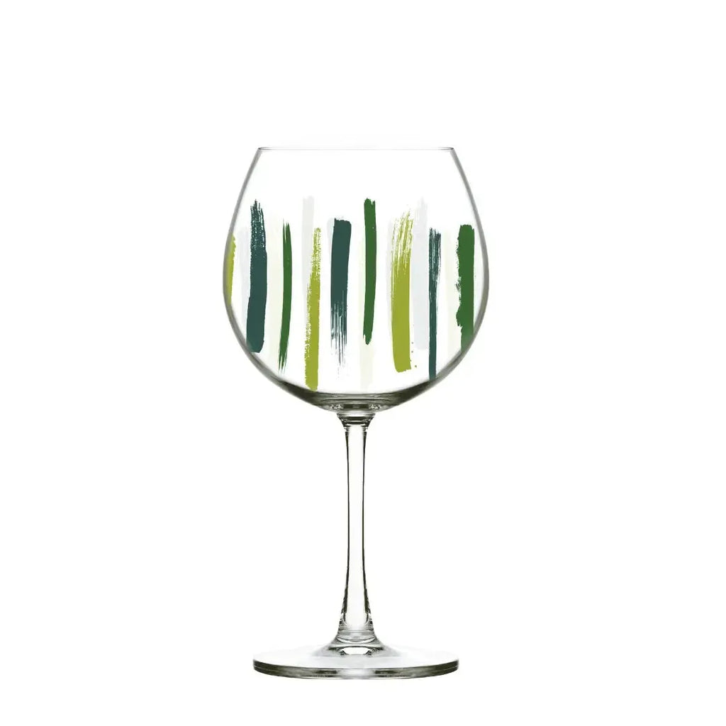 Jogo 6 Taças Gin Burgundy em Cristal Ecológico Piuma 650ml Colors