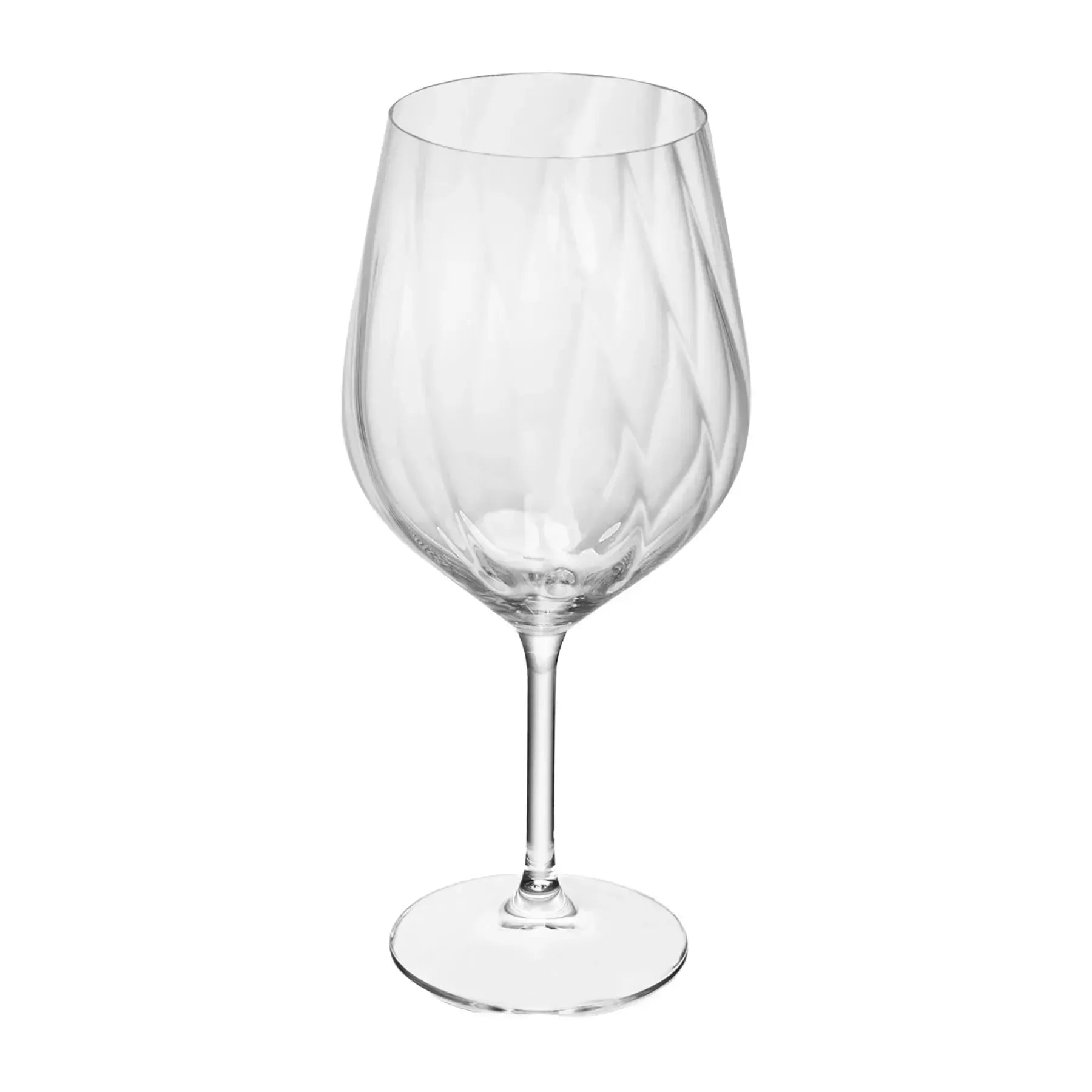 Jogo 6 Taças Vinho Branco Crex Optic 480ml Cristal Ecológico Bohemia
