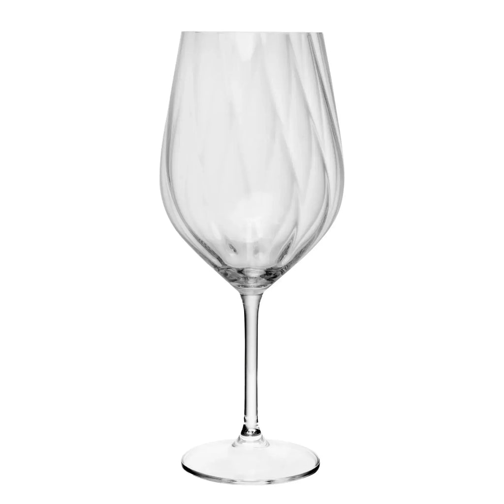 Jogo 6 Taças Vinho Branco Crex Optic 480ml Cristal Ecológico Bohemia