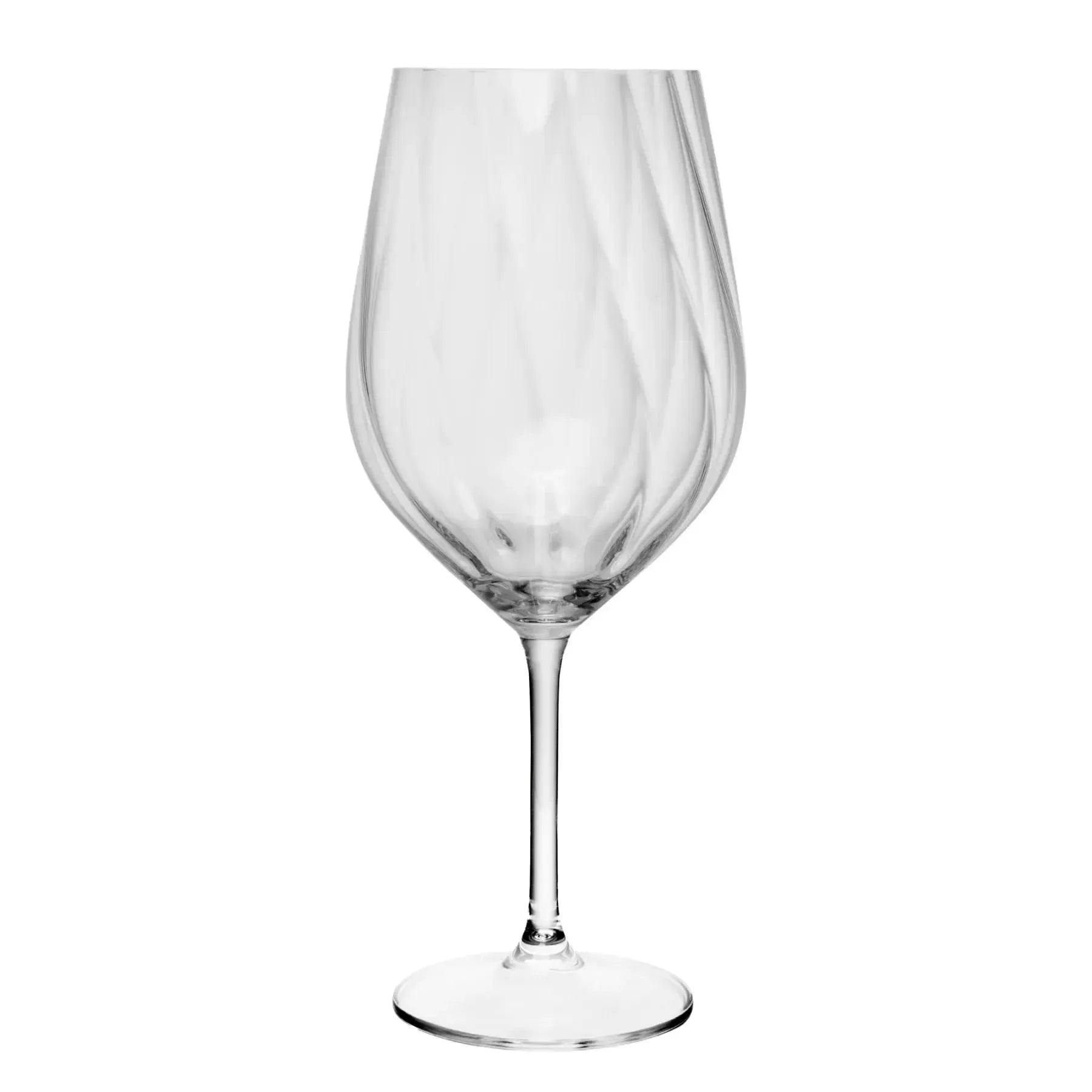 Jogo 6 Taças Vinho Branco Crex Optic 480ml Cristal Ecológico Bohemia