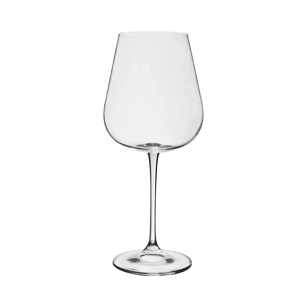 Jogo 6 Taças de Vinho Branco em Cristal Bohemia Margaux 450ml