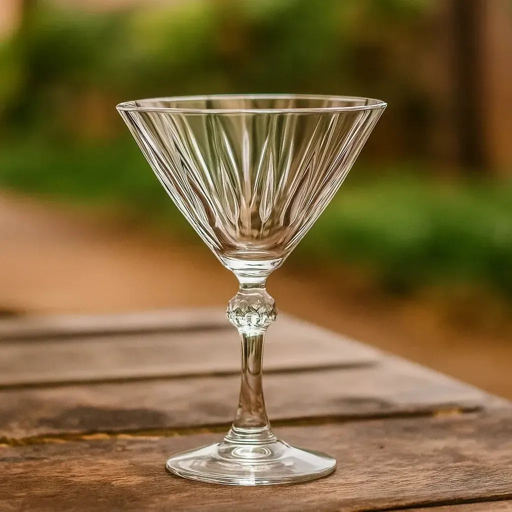 Jogo 6 Taças para Martini em Vidro Diamond 238ml Pasabahçe