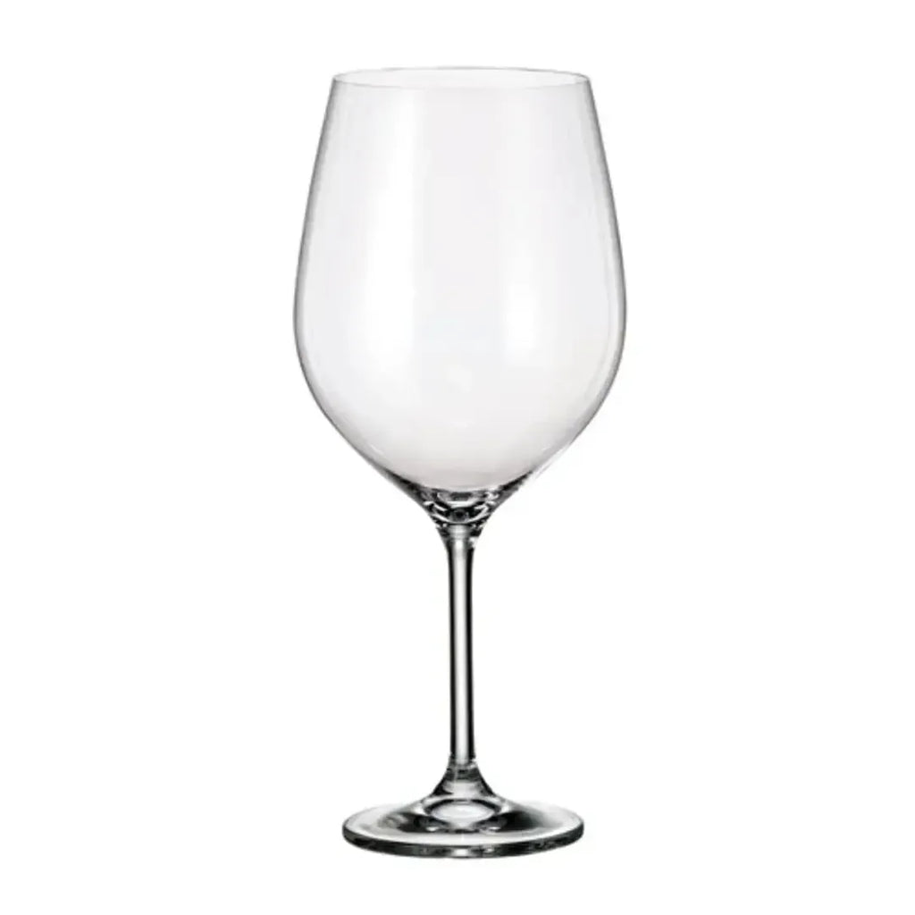 Jogo 6 Taças para Vinho Tinto em Cristal Bohemia Magnum 740ml