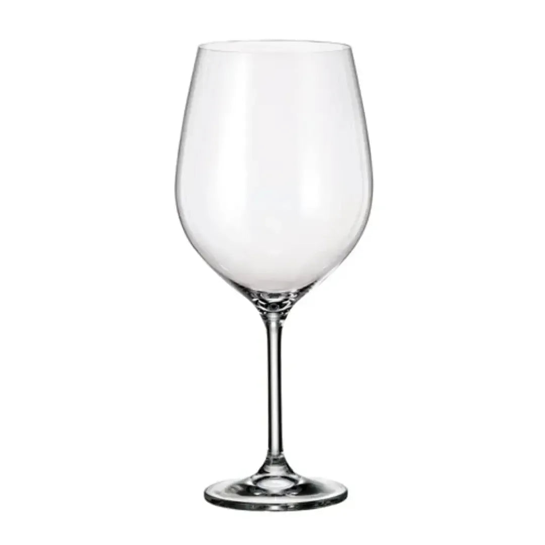 Jogo 6 Taças para Vinho Tinto em Cristal Bohemia Magnum 740ml
