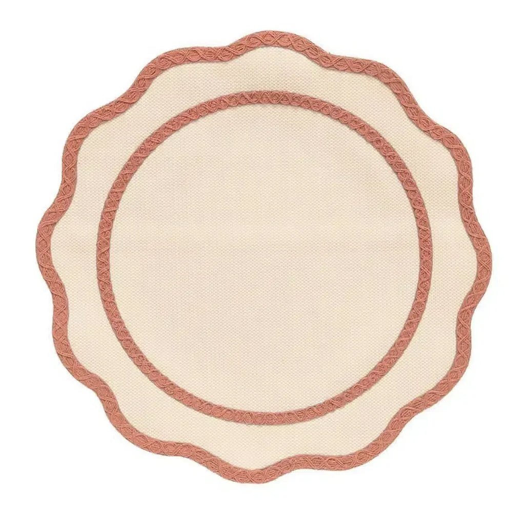 Jogo Americano Brazil Nature Lola Circular Rose 40cm