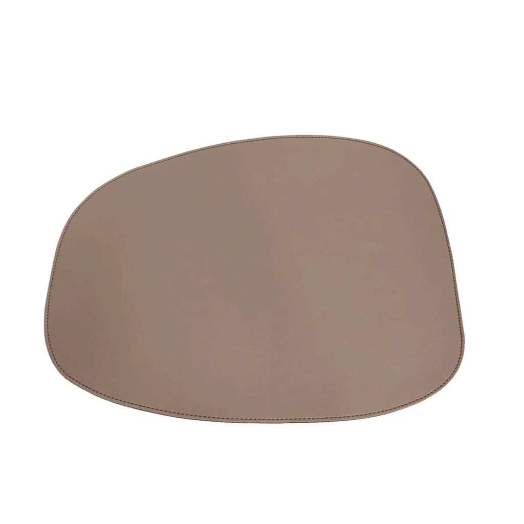 Jogo Americano Oval 40x32,5 Couro Vegano Montana Fendi