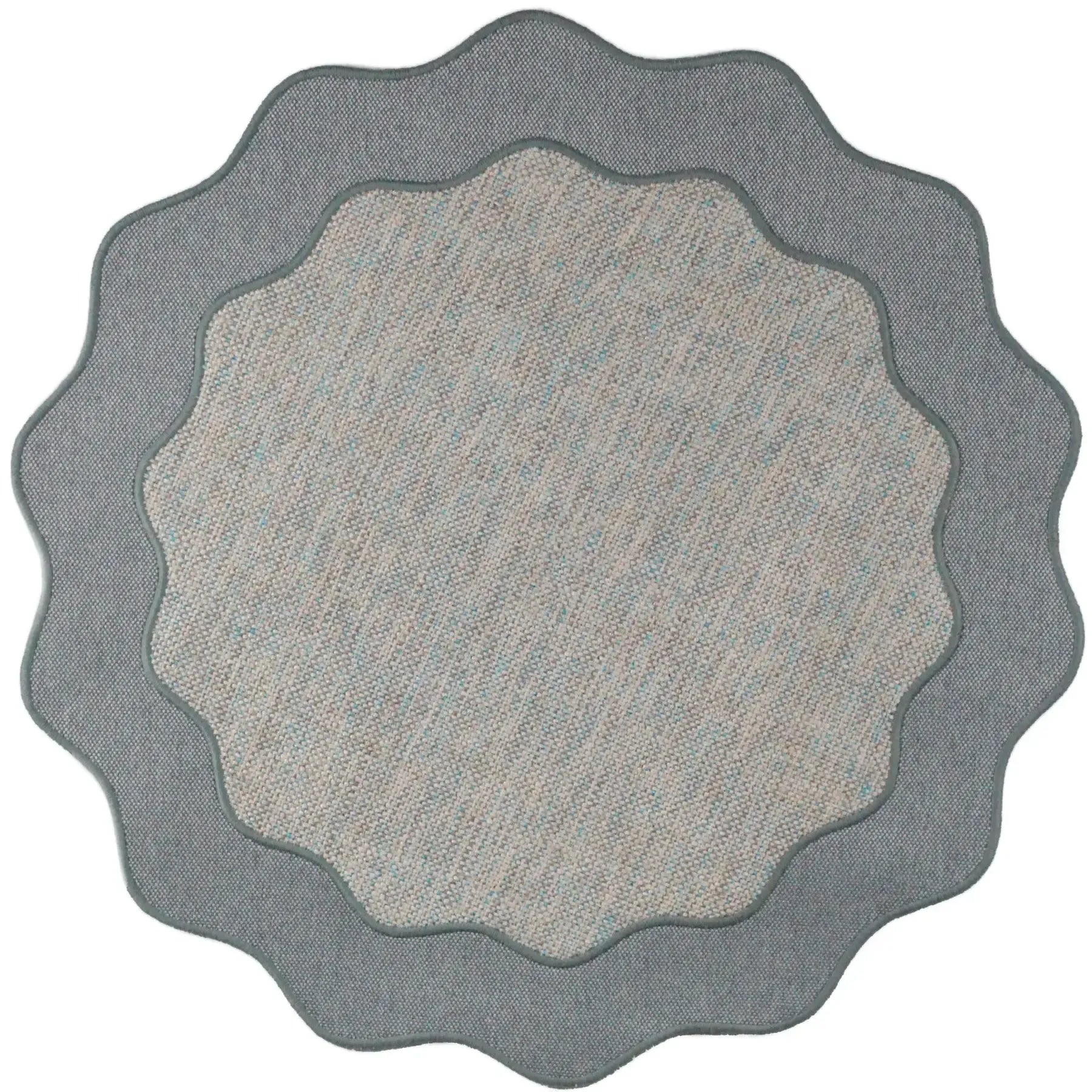 Jogo Americano Rustico Azul 42cm
